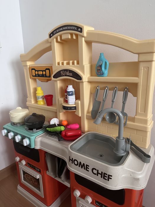 Bucatarie copii cu abur, sunete si lumini