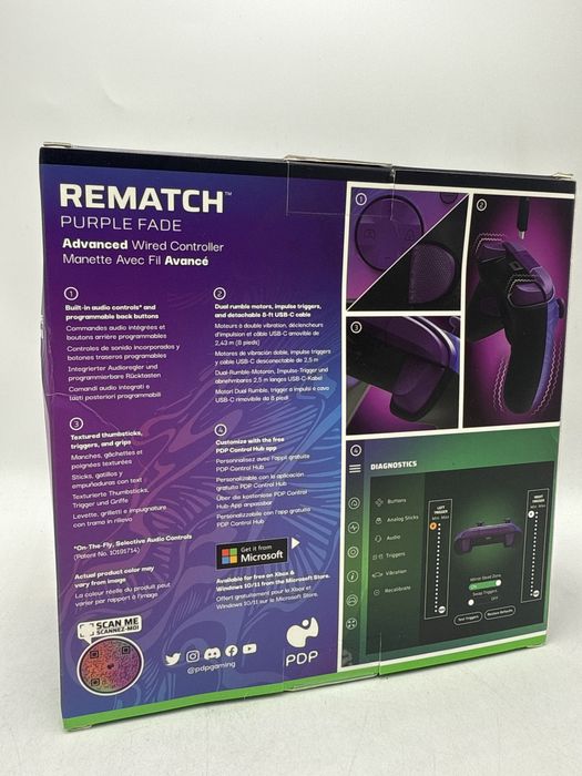 Controller Cu fir PDP Xbox Series X|S, Xbox One, PC Rematch B