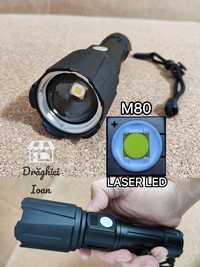 Lanterna M80 FULL DIGITAL- led M80 TURBO tip LASER pt.distanta < 1,5km