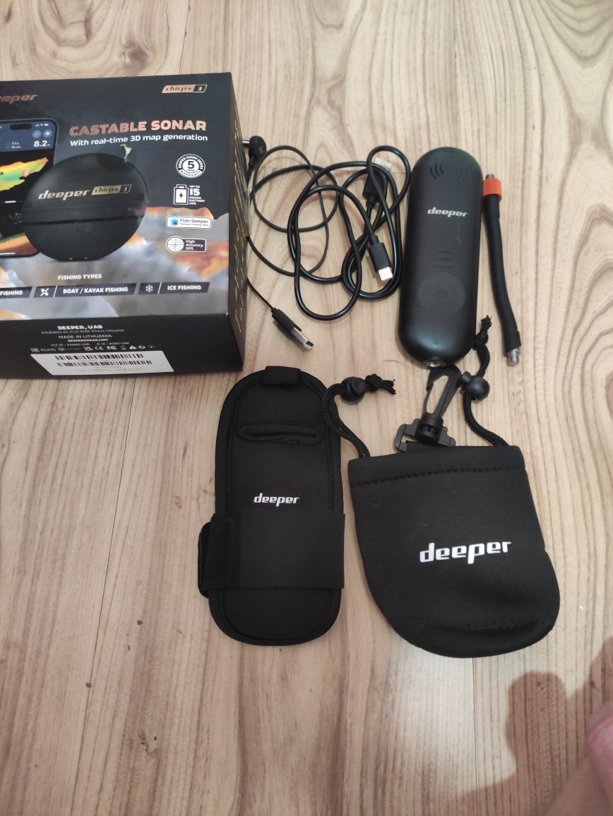 Сонар за лодкаDEEPER CHIRP+3