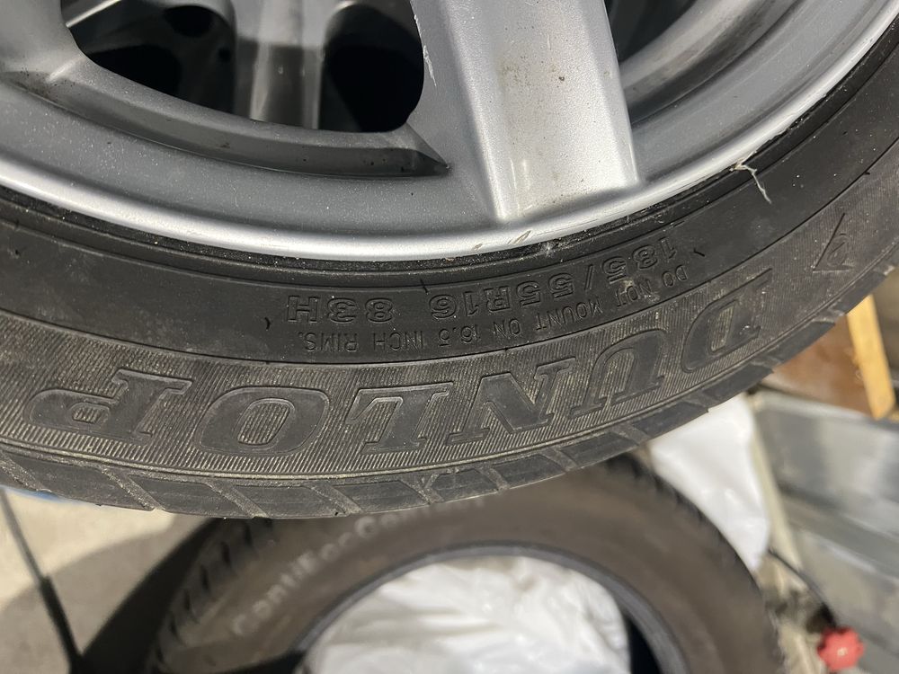 R 16 4x100 гуми с джанти 4 броя renault nissan volkswagen