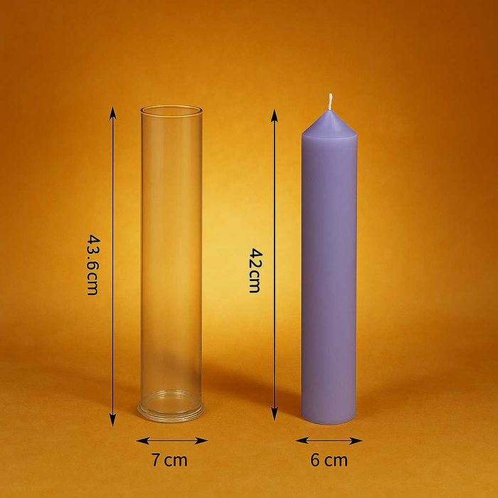 Matrita silicon si acril pentru lumanari decorative, botez si cununie