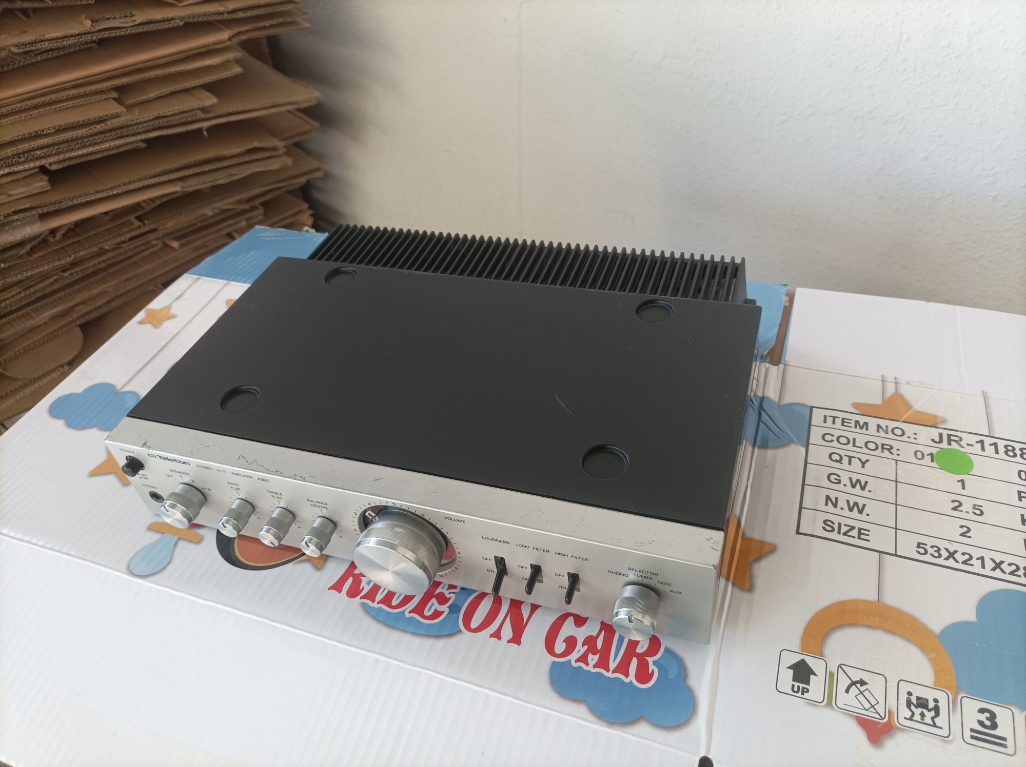 Teleton hf fi stereo amplifier