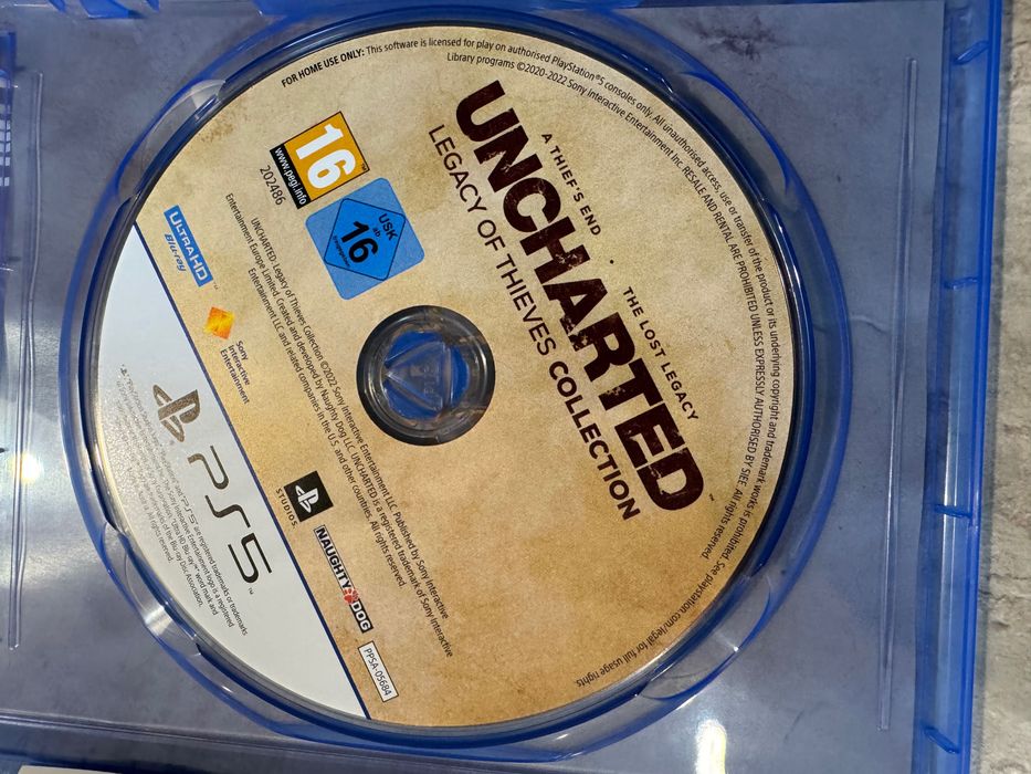 Uncharted с гаранция