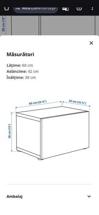 Cadru BESTA Ikea