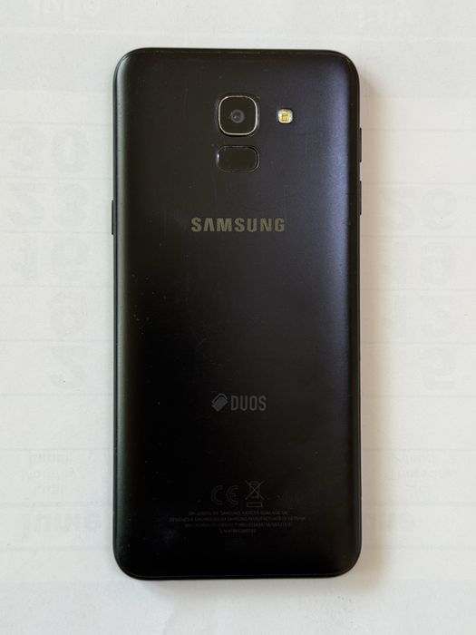 Samsung Galaxi J6 Black Dual-Sim