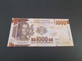 Bancnota 1000 Francs 2017 Guinea