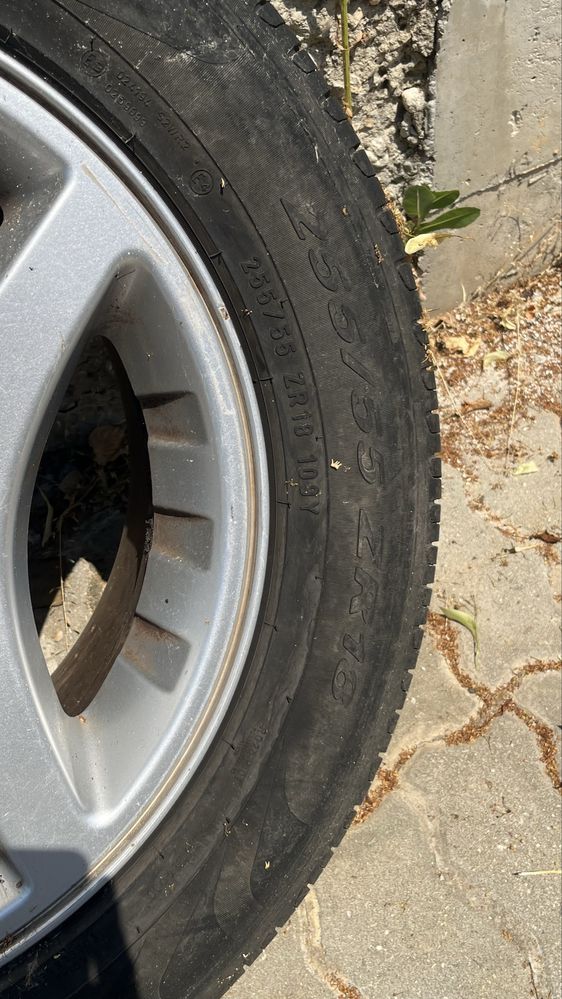 5 Оригинални Джанти Land Rover 18” с гуми