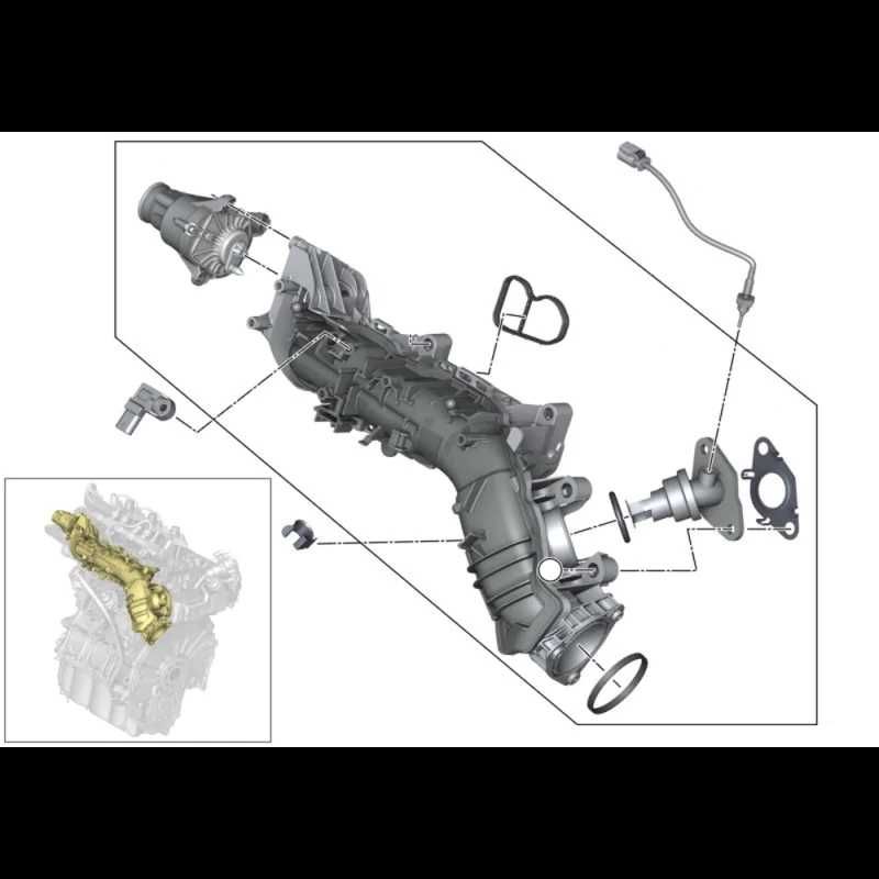 тапа вихрови клапи BMW  BMW 1.5D B37 2.0D B47