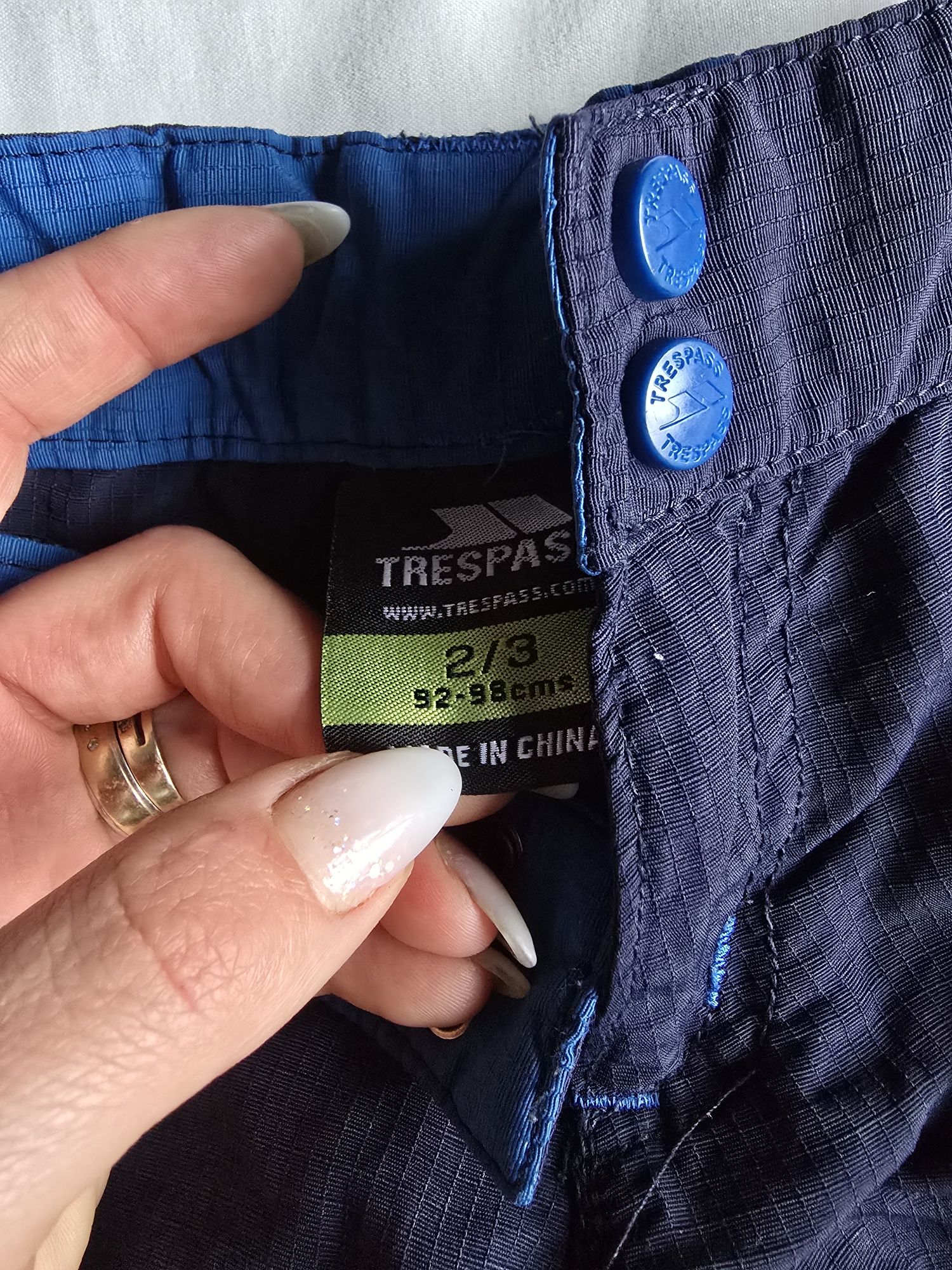 Pantaloni drumeție 2 in 1 trespass
