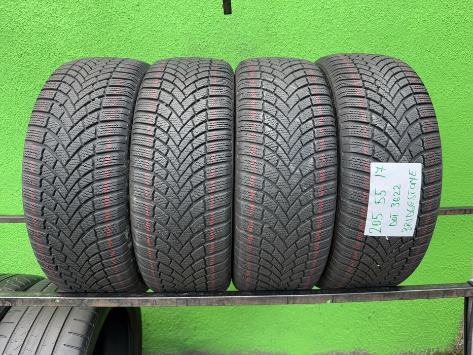 205/55/17 M+S BRIDGESTONE DOT 2022 Profil 80%