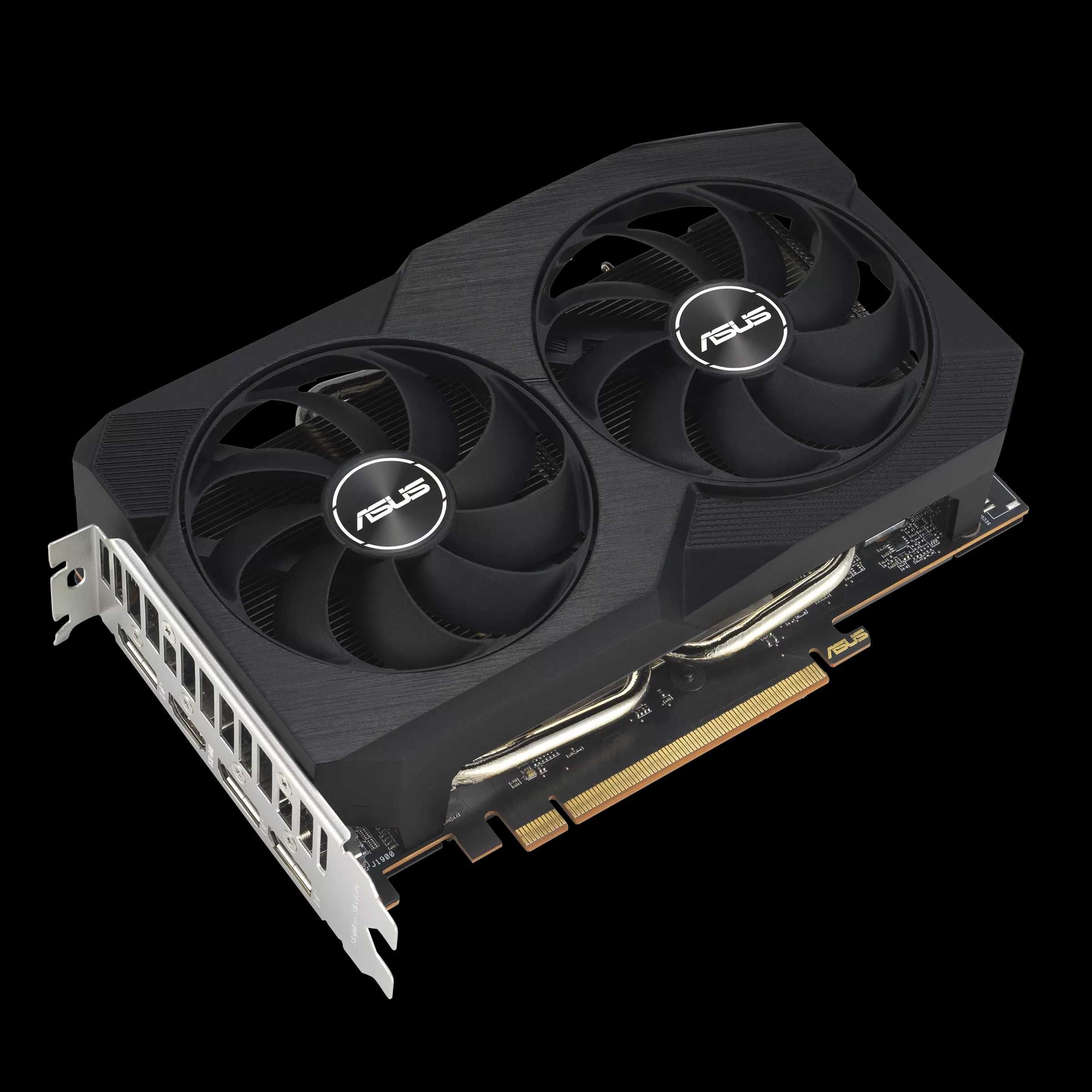 Видеокарта Radeon RX 7600 8Gb GDDR6 (ASUS) (DUAL-RX7600-O8G-V2)