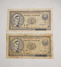 Bancnote 5 lei 1952 RPR