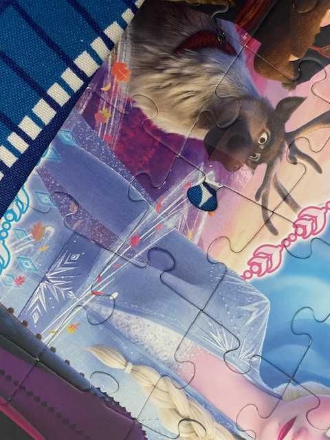 Пъзели, замръзналото кралство, маша, мини и мики.