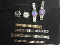 Ceas rolex si curea multe accesorii