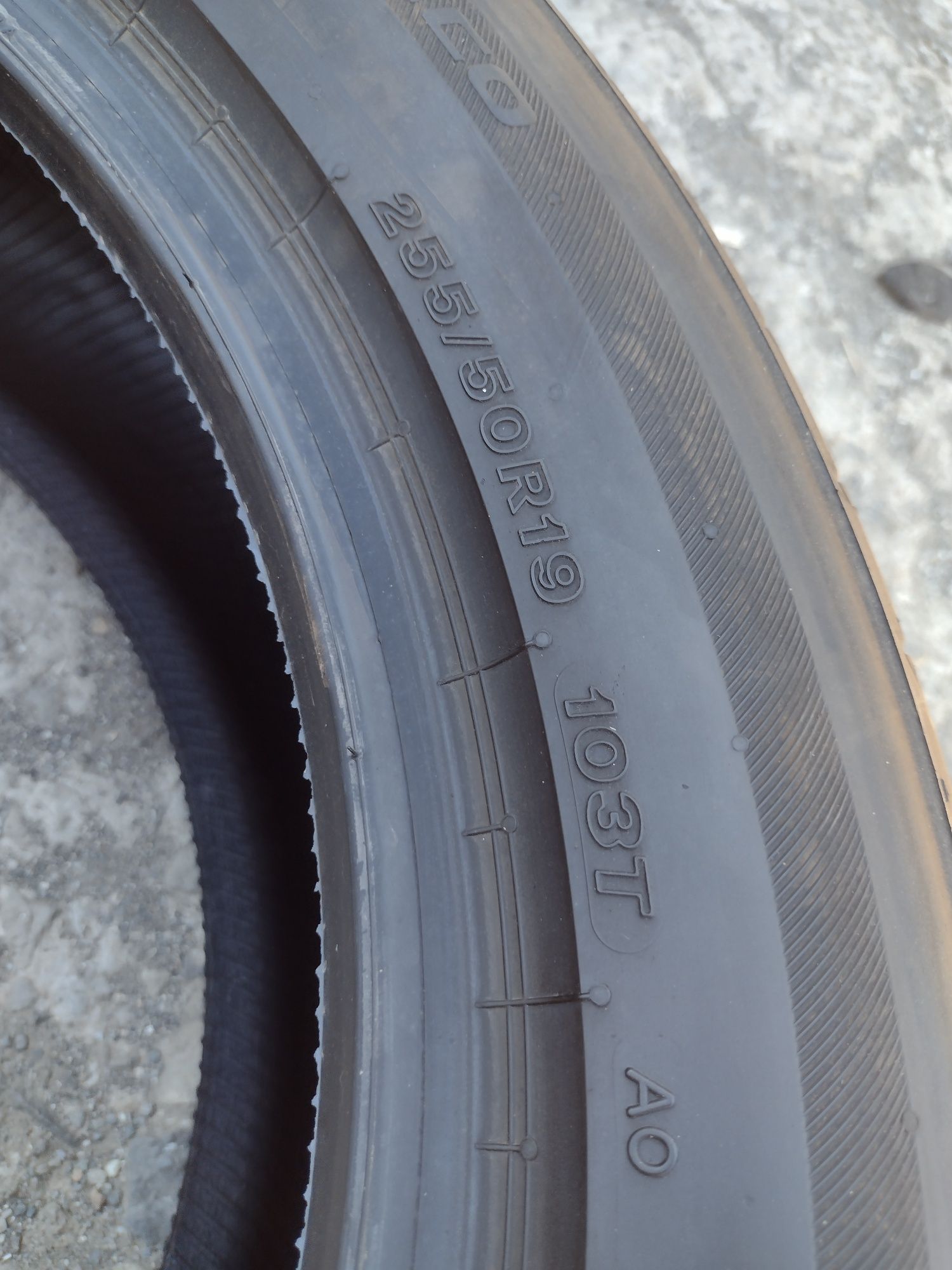 Почти нови 255/50/19+235/55/19 Bridgestone Turanza eco dot2623