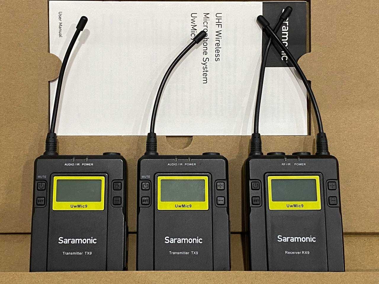 Радио микрофон Saramonic UwMic9 TX9+TX9+RX9