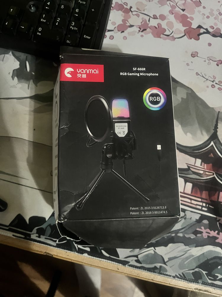 Микрофон usb rgb