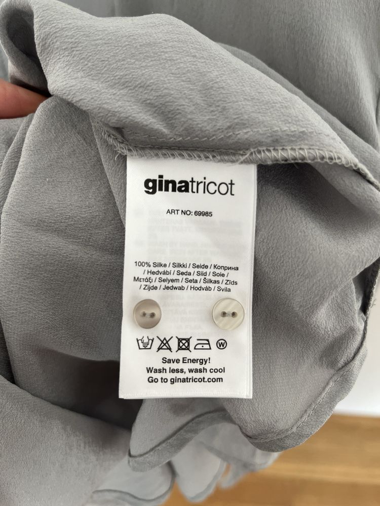 Дамска копринена риза Gina tricot