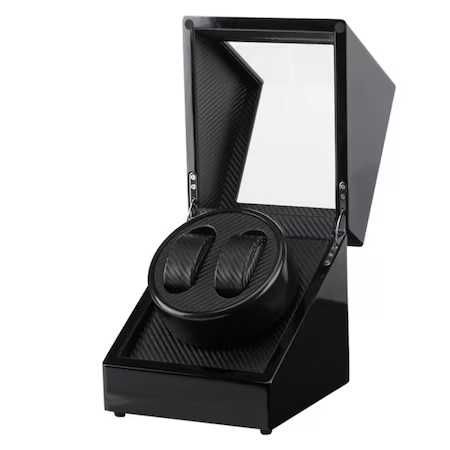 Cutie Intoarcere Ceasuri Automatice - Watch Winder 2+0 Carbon