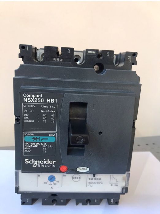 Прекъсвачи Merlin Gerin и Schneider Electric Compact NSX 250HB1