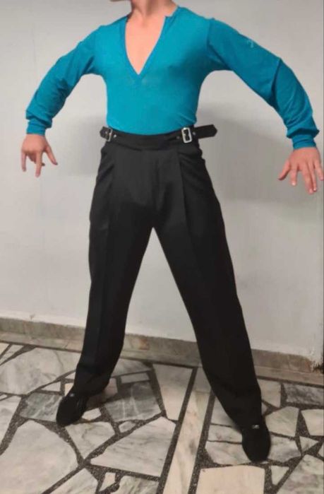 Рокля за латиноамерикански танци + мъжко боди