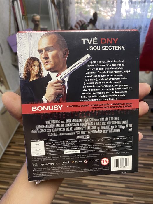 Blu-ray Hitman Agent 47 steelbook