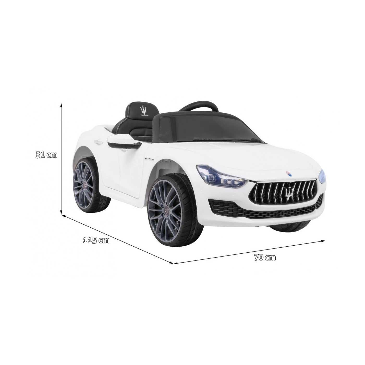 Лицензирана Акумулаторна Кола Maserati Ghibli, 24V, 12V/7Ah, EVA гуми