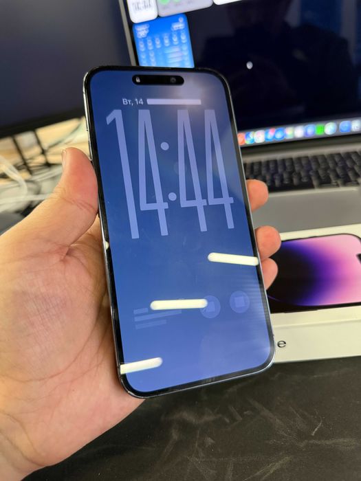 iPhone 14 Pro Max 256GB J/A — ideal, karobka, 82%