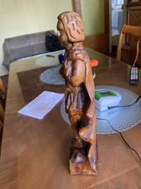Statueta lemn cantaret