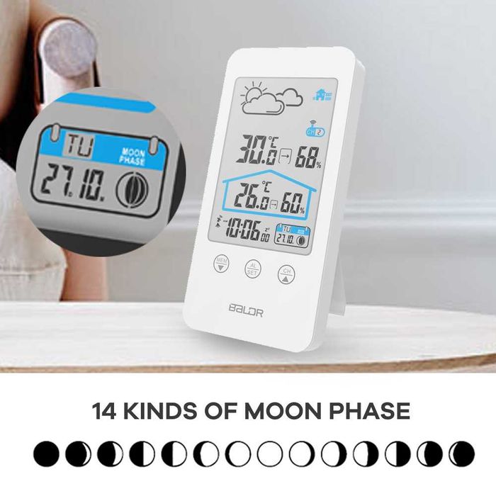 Метеорологична станция за вътрешна и външна употреба