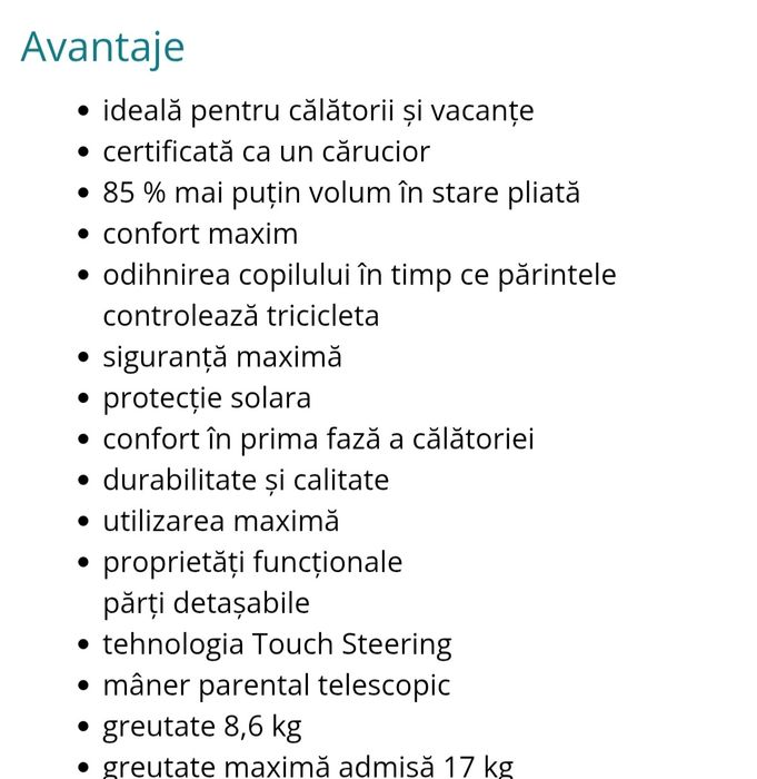 Tricicleta și cărucior SmarTrike 7
