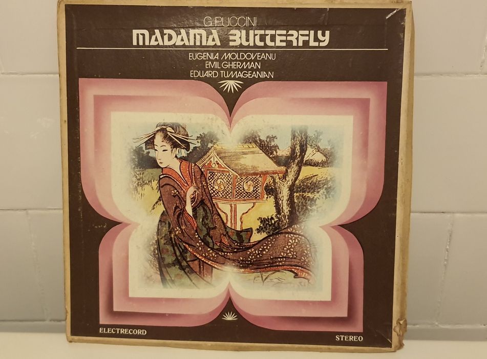 Madama BUTTERFLY -3 LP Elecetrcord