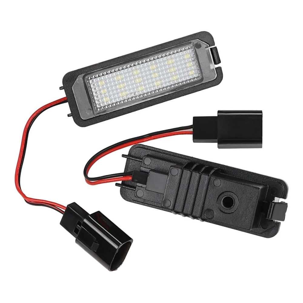 Гаранция! LED Плафони за Заден Номер на VW Golf/Passat/Polo/Phaeton