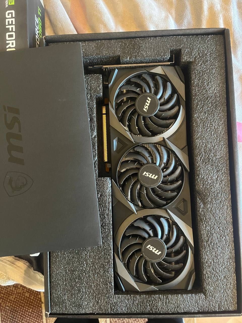 Видеокарта msi 3060ti 8gb