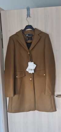 Palton Zara lana manteco
