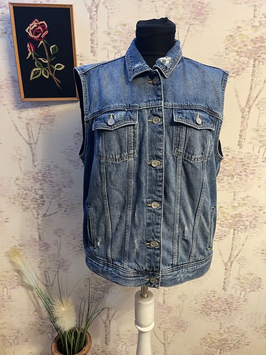 Vesta dama denim/casual Mustang marimea L