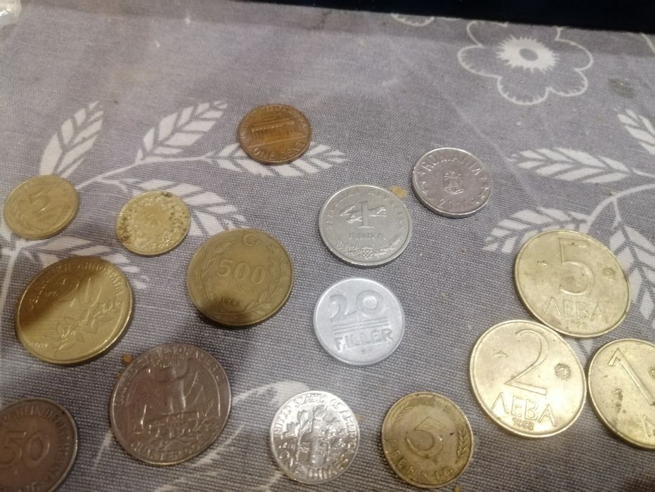 Старинни монети различни