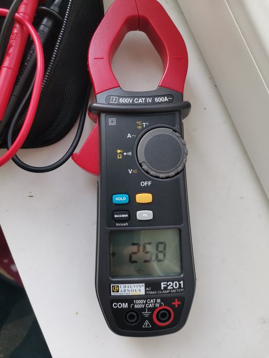 Clampmetru Chauvin Arnoux F201