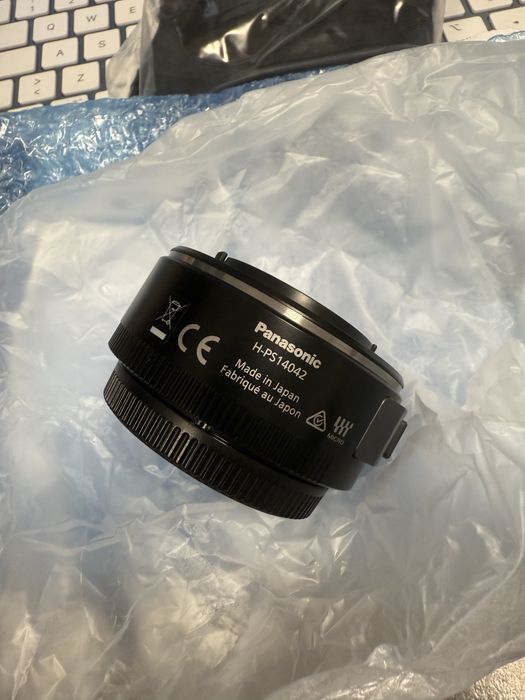 Obiectiv Panasonic H-PS14042 Lumix G Vario Pz 14-42 f/3.5-5.6 ASPH nou