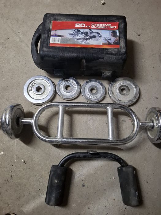 Лежак для пресса и гантели 200 кг