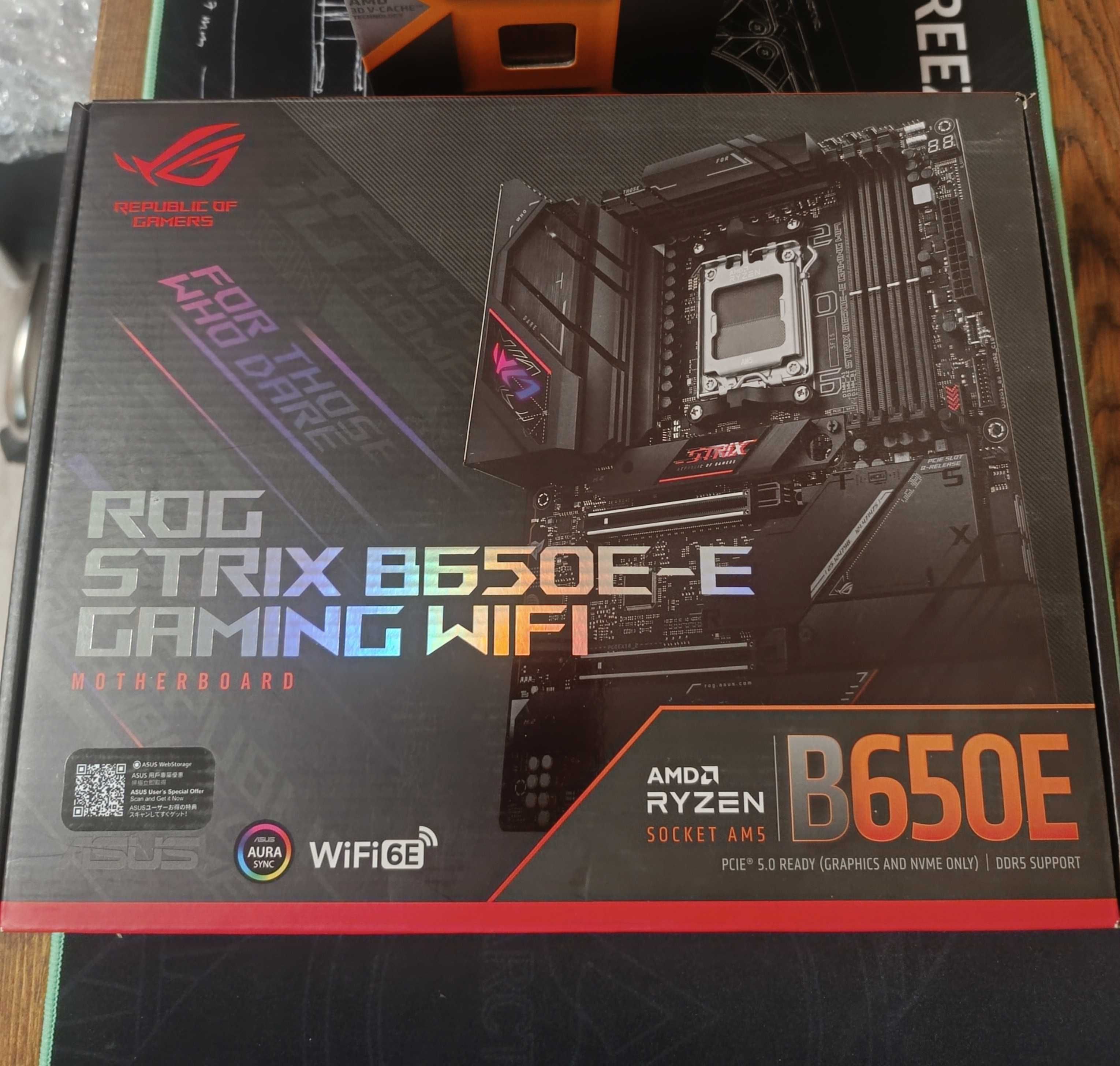Ryzen 7 7800X3D, Asus B650E-E, Cooler Master MasterLiquid ML360