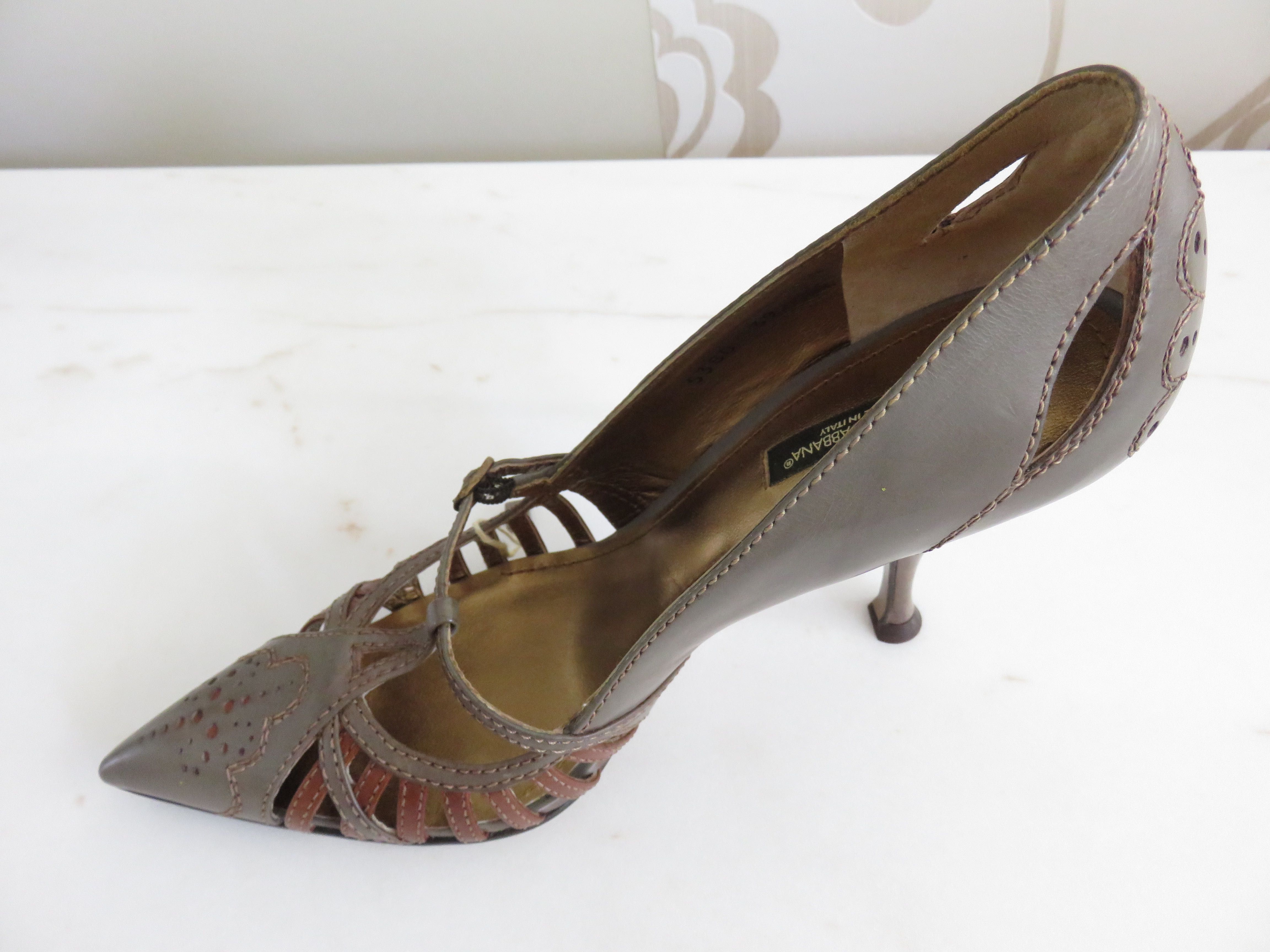 Обувки с ток Dolce & Gabbana, 39 - 40, нови