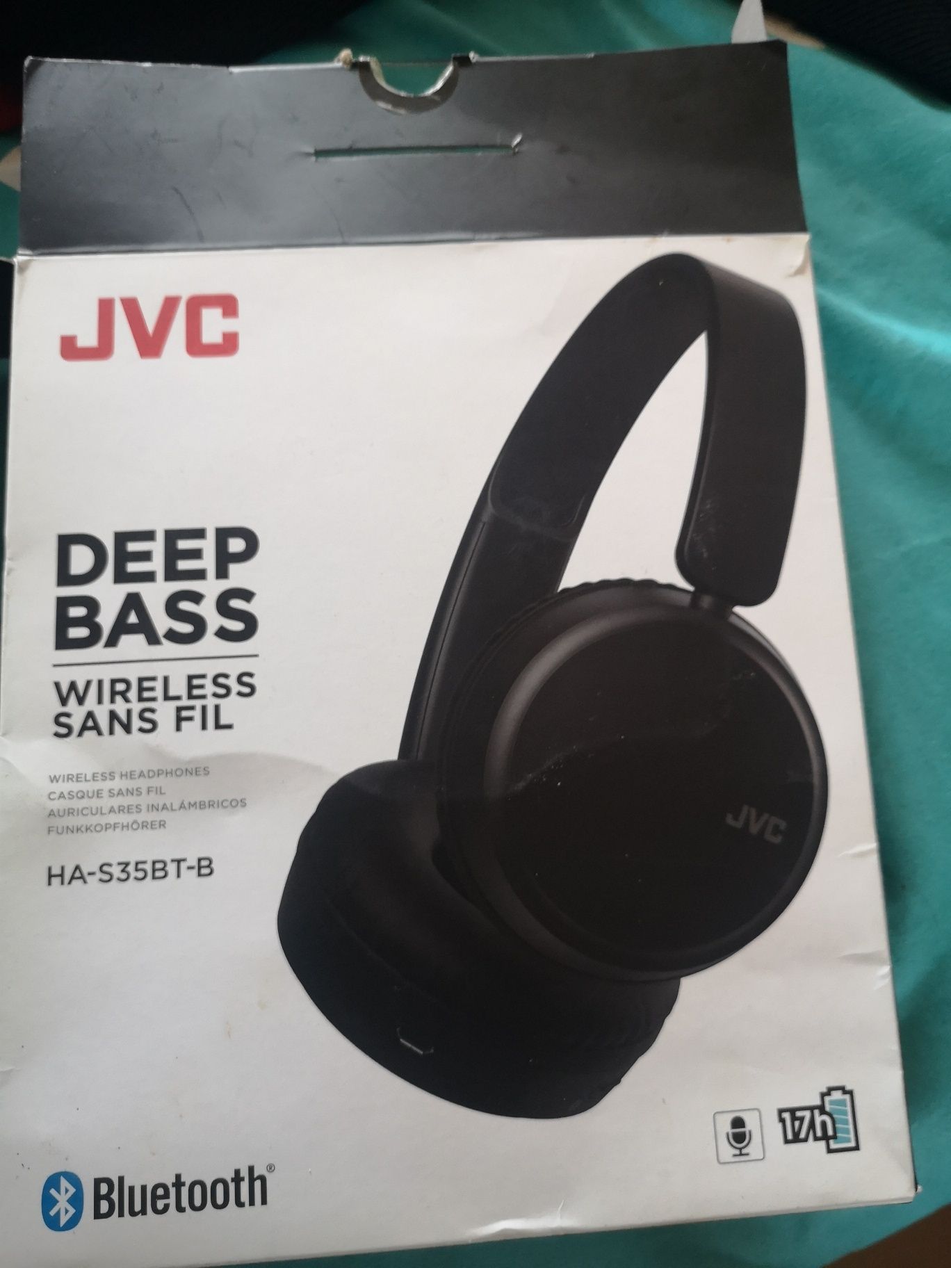 Casti Bluetooth cu extra bass JVC