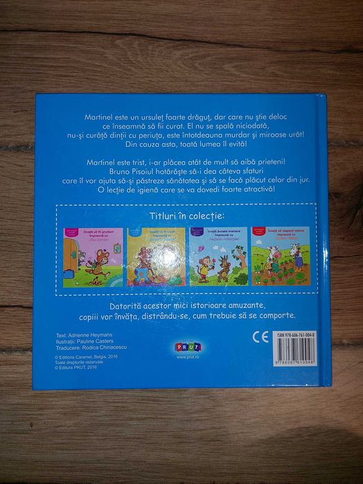 Carte noua - Invata sa fi curat impreuna cu Martinel