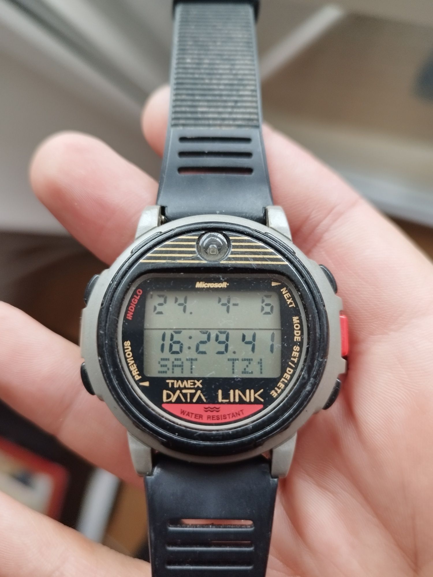 Ceas smart vintage Timex Data Link Microsoft