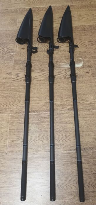 Set 3 Lansete Crap Robinhan LEGEND TELE CARP 3.9m 3.75 LBS Model Nou 2