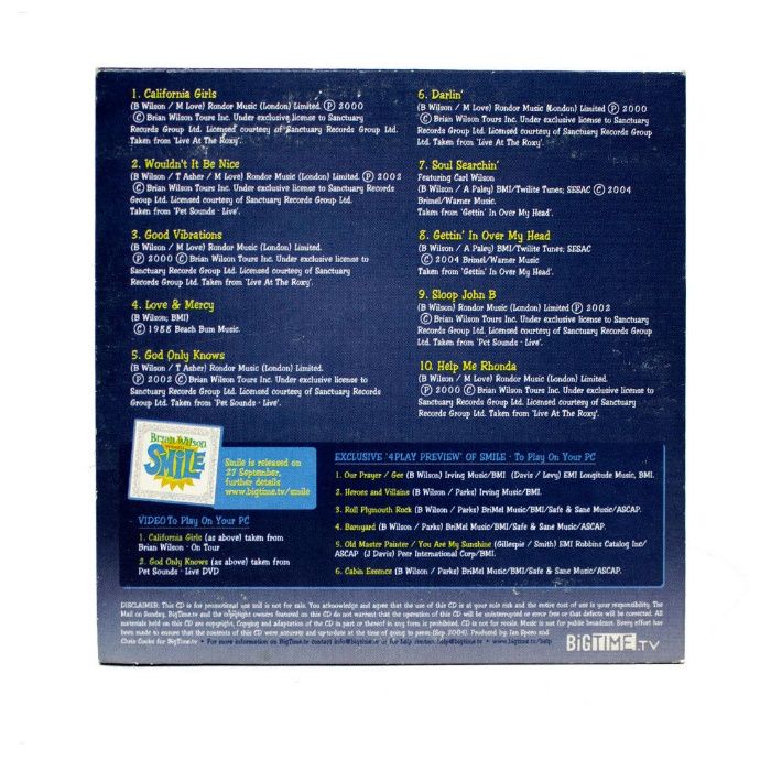 CD original Good Vibrations - 10 Surfin Classics By The Beach Boys