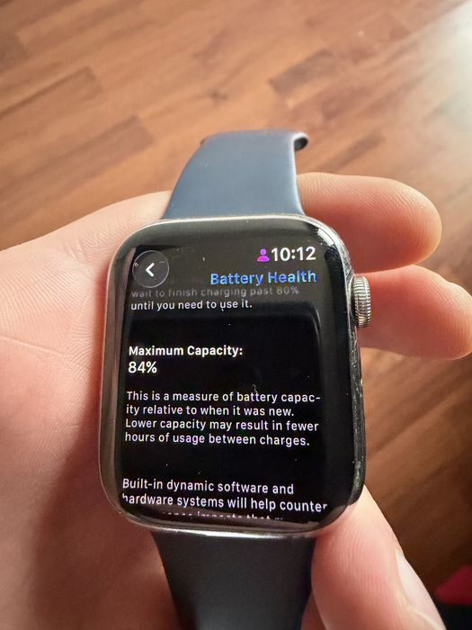 Apple Watch seria 8 Carcasa Silver Stainless Steel 45mm