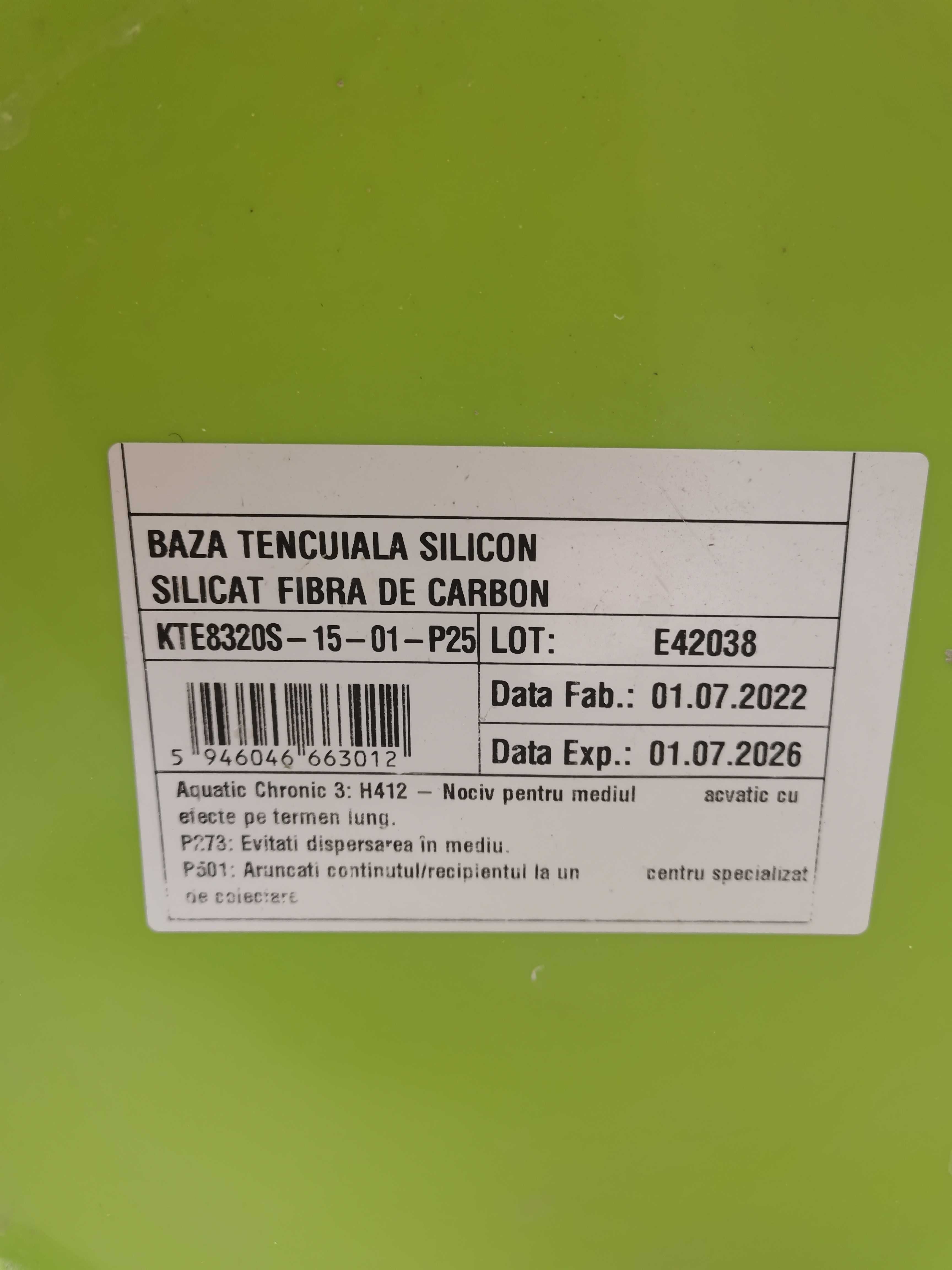 Kober Tencuiala Silicon Silicat Fibre de Carbon
